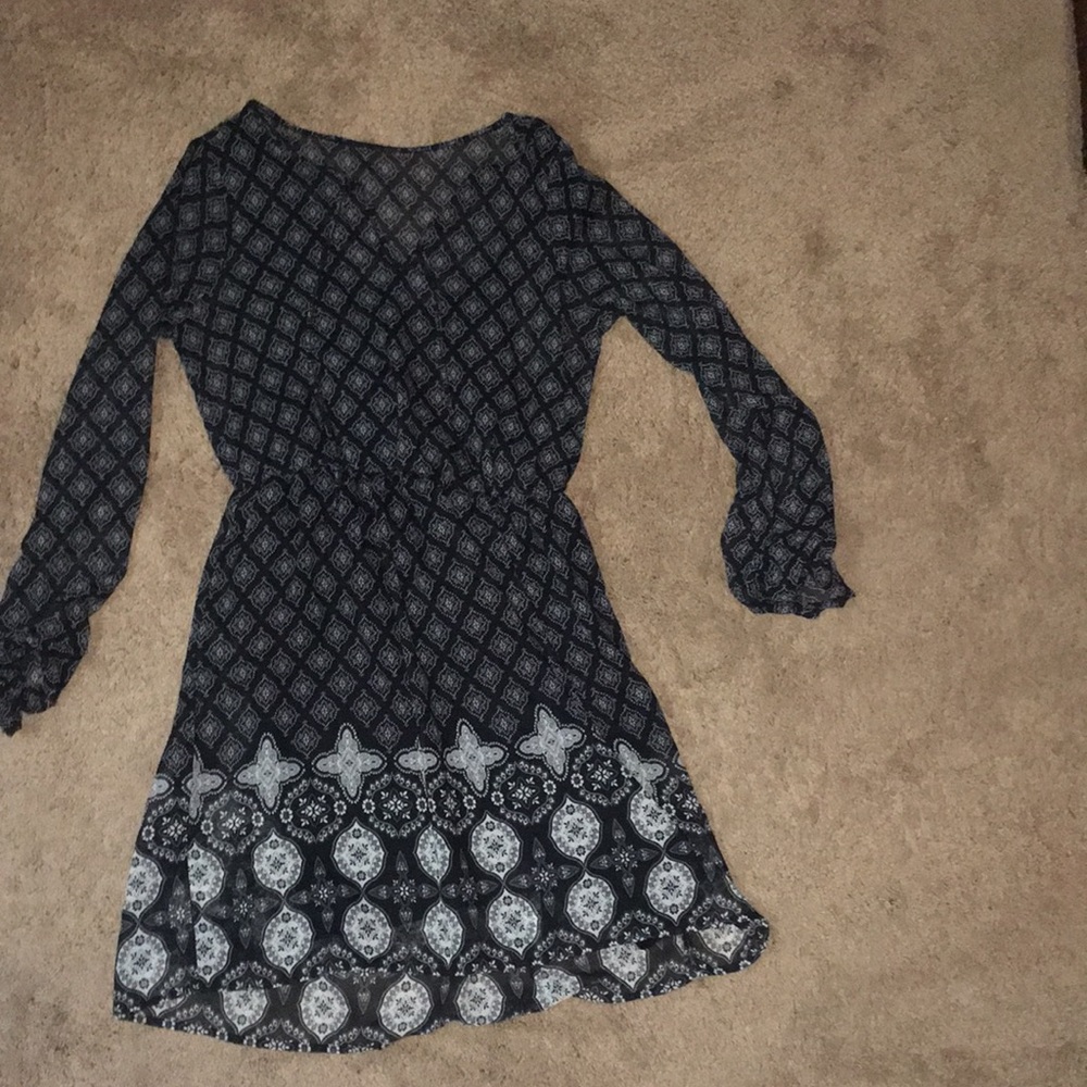 Chic long sleeve dress!